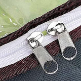 2 Pack Under Bed Zipper Storage Containers 90L Collapsible Closet Organizer Bins with Clear Window Grey