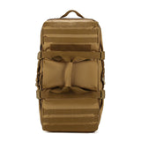 60L Military Tactical Backpack Trekking Rucksack Travel Sports Duffle Bag Khaki