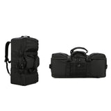 60L Military Tactical Backpack Trekking Rucksack Travel Sports Duffle Bag Black