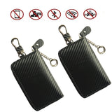 2 PCS Key Fob Protector with RFID Blocking Bag