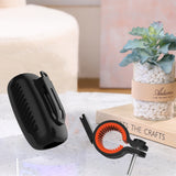 2-in-1 Bluetooth Speaker with Bracket Travel, Stereo Speaker for Bicycle Motorcycle Black