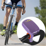 2-in-1 Bluetooth Speaker with Bracket Travel, Stereo Speaker for Bicycle Motorcycle Purple