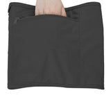 2 Pieces Castor Oil Pack Kit Compress Reusable Castor Oil Wrap for Waist and Neck Black