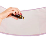 2 Pieces Castor Oil Pack Kit Compress Reusable Castor Oil Wrap for Waist and Neck Pink