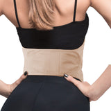 2 Pieces Castor Oil Wrap Pack Kit Reusable Compress Castor Oil Wrap for Waist and Neck Khaki