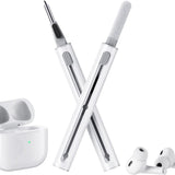 2 Set of Multi-Function Cleaning Kit for Bluetooth Earphones Pen Shape with Flocking Sponge for Digital Devices