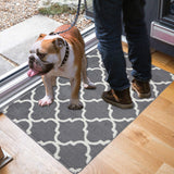 Door Mat Non Slip Doormat Machine Washable Entrance Rug Indoor Resist Dirt Mat