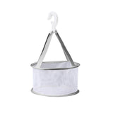 Hanging Mini Mesh Drying Rack Basket Light Grey