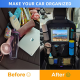 2Pcs Car Back Seat Organizer Backseat Car Organizer Back Seat Storage Bag