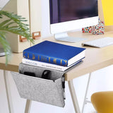 Bedside Storage Organizer for Glasses Earphone Cellphone Remotes Light Gray