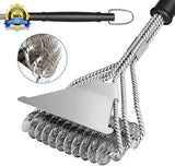 2 X BBQ Grill Cleaning Brush Scraper Barbecue Grill Cooking Grates Cleaning Tool