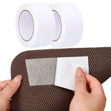 2 Pcs Double Sided Carpet Tapes Area Rugs Gripper Set - White