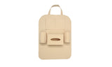 Car Back Seat Organizer Backseat Car Organizer Back Seat Storage Bag Beige