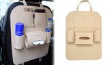 Car Back Seat Organizer Backseat Car Organizer Back Seat Storage Bag Beige