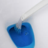 2 Pcs Toilet Brush Long-Handled Golf Toilet Brush Wall-Mounted Toilet Brush White