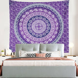 200 x 150cm Wall Hanging Mandala Tapestry Beach Towel Beach Mat Bohemian Camping Blanket Home Decoration