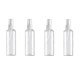 2-4-8Pk 100ml Empty Plastic Pump Spray Bottles Travel Perfume Atomiser