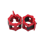2 Pairs Barbells Muscle Clamp Bar Lock for Exercise Equipment Weights