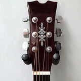 2 Pcs Wall Mount Guitar Hanger Guitar Holder Rack Instrument Display Bracket Rectangle