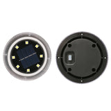 4 Pack 8LED Solar Power Ground Lights Outdoor Buried Garden Lawn Path Lamps -Warm Light