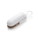 2 in 1 Heat Sealer and Cutter Mini Portable Bag Sealer Brown