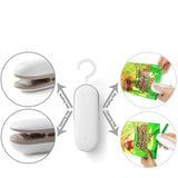 2 in 1 Heat Sealer and Cutter Mini Portable Bag Sealer Brown