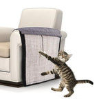 2 Pack Cat Furniture Scratching Mat with Plush Ball Toy
