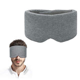 Travel Sleep Eye Mask Napping Light Blocking Eye Cover Light Grey