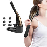 Cordless Electric Handheld Deep Tissue Massager Rechargeable Full Body Massager