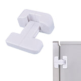 2Pcs Self-adhesive Child Proof Refrigerator Lock Children Anti Open Fridge Freezer Door Locks Cabinet Buckle