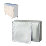 Outdoor Air Conditioner Protection Cover Air Conditioner Cover Protector Anti-Dust Anti-Snow Sunproof for Summer