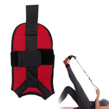 Hamstring Stretcher Stretching Strap Ligament Stretching Belt  for Dancing Pilates Yoga Red