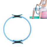 Pilates Ring Resistance Training Tool Yoga Exercise Magic Circle Grip Blue