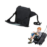 Collapsible Kid Travel Seat Hands Free Toddler Carrier Ride-On Wheeled Luggage