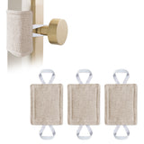 3Pcs Door Silencer Quiet Door Closer Pad Universal Door Latch Cover