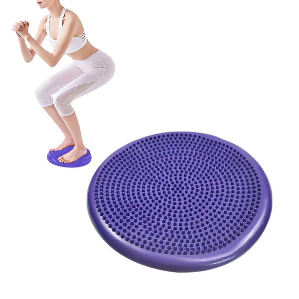 Yoga Training Mat Exercise Balance Stability Cushion Yoga Training Accessories Purple