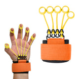 Finger Exerciser Hand Grip Strength Trainer for Hand Orange