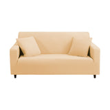 Summer Cooling Stretch Sofa Cover Lounge Slipcover Protector Couch Cover Camel