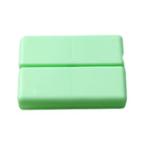 7-Compartment Folding Pill Case Portable Travel Daily Pill Organizer Green