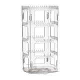 Rotatable Earring Holder Organizer Foldable Necklace Organizer Jewelry Holder Earring Display Stand