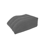Wedge Pillow for Sleeping Inflatable Leg Elevation Pillow Leg Support Pillow for Ankle Foot Rest Gray