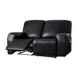 Water-Resistant Recliner Sofa Covers Soft Sofa Couch Slipcover Protector Black