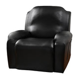 Water-Resistant Recliner Sofa Covers Soft Sofa Couch Slipcover Protector Black