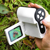 1000X Magnifying Pocket Microscope for Kids LED Screen Handheld Mini Microscope with 32GB SD Card