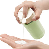 4-in-1 Travel Toiletry Bottle Set 30ml Leakproof Empty Containers with 120ml Compact Dispenser for Shampoo Lotion Green