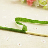 12 Pcs Floral Tape Crepe Paper for Bouquet Wrapping and Crafts Fruit Green