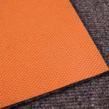 Anti Slip Round Chair Mat Floor Protector for Office Home Brown