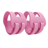 2PCS Wrist Band Ulnar Fix Sports Yoga Pink