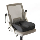 Ergonomic Seat Cushion for Office Chair Long Sitting Pad Pillow for Gaming Chair and Auto Seat Dark Gray