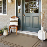 Crystal Velvet Area Rug Geometric Non Slip Washable Floor Mat Style 3